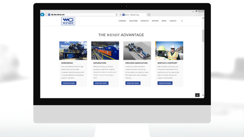 Website Launch | WENDT CORPORATION