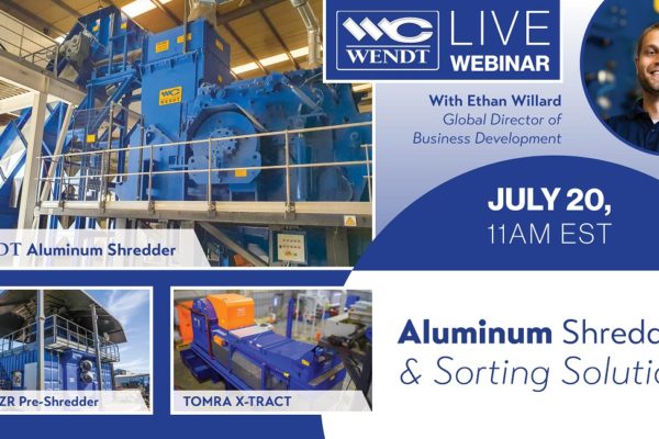 Aluminum Shredding & Sorting Webinar