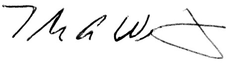 Tom Wendt Signature