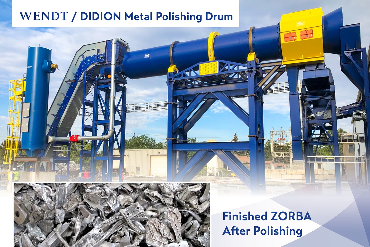 WENDT DIDION Metal Polishing Drum